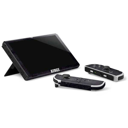 NHL Los Angeles Kings Distressed Nintendo Switch OLED (2021) Skin